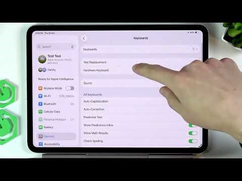 iPad Pro 11 (2025) – Magic Keyboard 수정(Modifier) 키 변경 방법