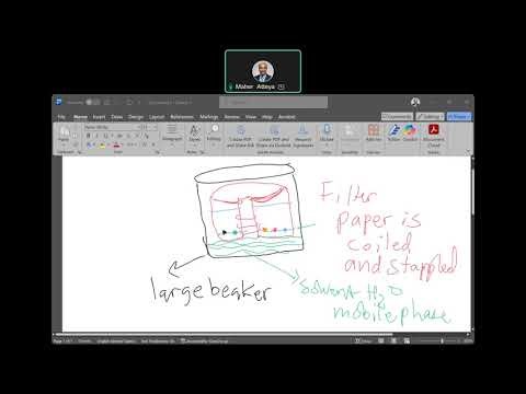 Exp 2 Paper Chromatography CHEM 1152 Lab