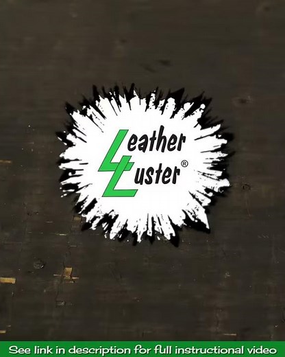 Leather Luster Process