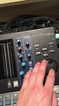 How to select a scene - Yamaha LS9