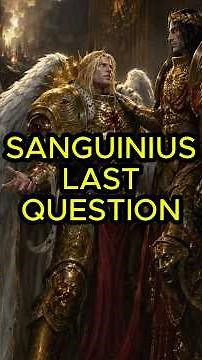 The Emperor's Last Words to Sanguinius | #warhammer40k