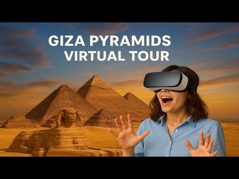 360° VR - GİZA PRAMİDS ( EGYP ) VİRTUAL REALİTY