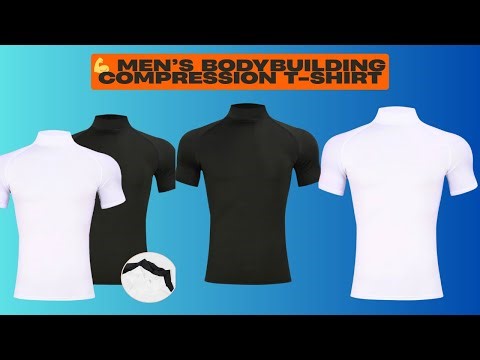 💪 Men’s Bodybuilding Compression T-Shirt | Summer Gym Fitness Top | Quick Dry Workout Shirt