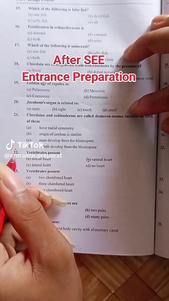 SEE Entrance Preparation Strategies and Tips