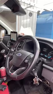 Ford Transit Custom 2.0 in today for a custom stage one remap Going...