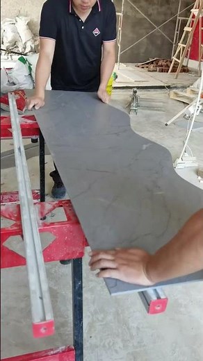Curved Cuts on Large-Format Tiles | RUBI SLIM CUTTER in Action