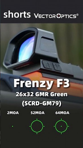 Tired of Narrow Sight Windows Ruining Your 3-Gun Stage Speed? 3-In-1 GMR Reticle Green Dot