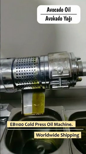 Avocado Oil Extraction EB-1100 Cold Press Oil Extraction Machine