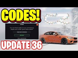 *NEW* ALL WORKING UPDATE 36 CODES FOR CAR ZONE! ROBLOX CAR ZONE CODES
