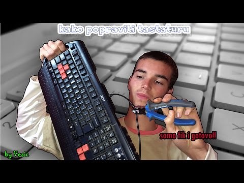 Kako popraviti tastaturu