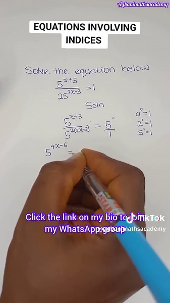 Solving Equations with Indices | Maths Tutorial