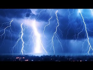 Heavy rain with a thunderstorm | EPIC THUNDER & RAIN | Rainstorm Sounds For Relaxing, Focus or Sleep