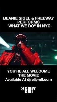 BEANIE SIGEL & FREEWAY PERFORMS "WHAT WE DO" AT IRVING PLAZA IN NEW YORK🔥 #hiphop #concert #philly
