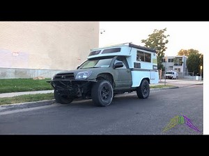 building a 4th gen 4runner overland camper in 5 days! (toyota chinook)