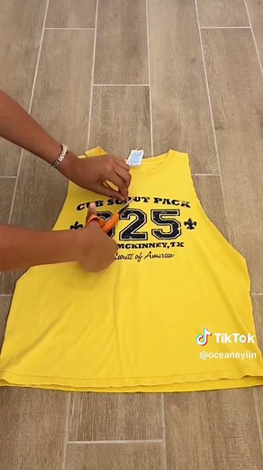Transformation de T-shirt : Couture DIY