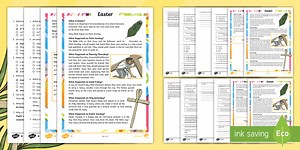 Easter Differentiated Reading Comprehension