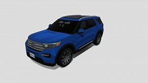 2022 Ford Explorer - 3D model by VeesGuy