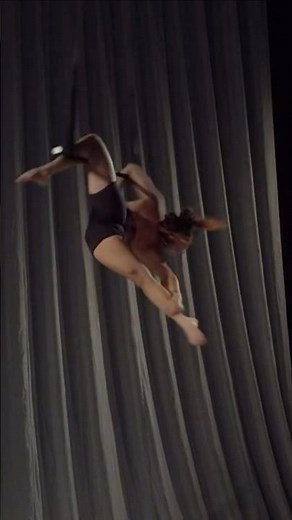 Insane Flexibility on Trapeze