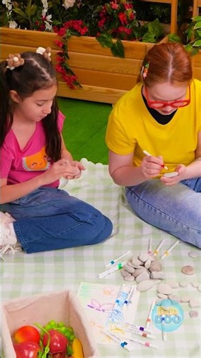 🍓 Pebble Fruits 😋 Turn Stones Into Yummy Creations! 🪨