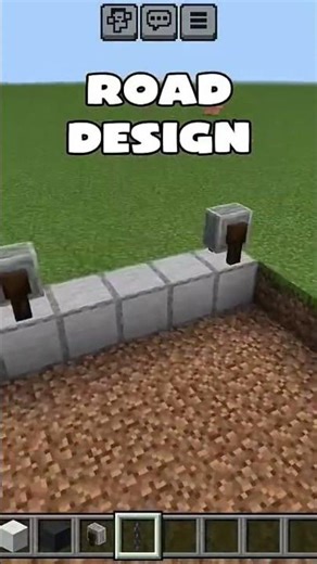 MINECRAFT road tutorial #minecraft #gaming #minecraftbuilding #viral #fyp