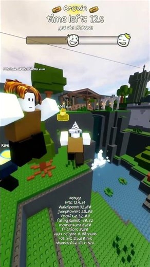 Waterfall tag in raven rock! #roblox #robloxbloxburgspeedbuild #untitledtaggame