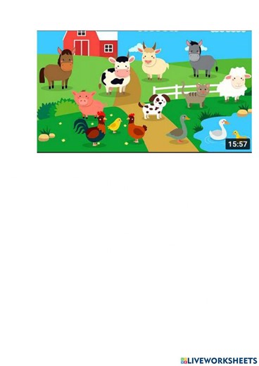 Video link worksheet