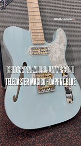 Fender Parallel Universe II Telecaster Magico - Daphne Blue  ....