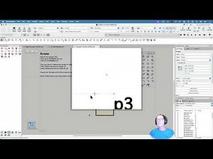 How to use the Rotate Tool in Vectorworks 2026