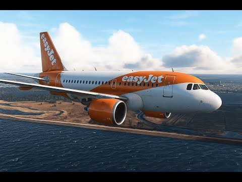 Turbulent Landing! EasyJet A320 Battles Dangerous Crosswinds at Sydney Airport - 4K