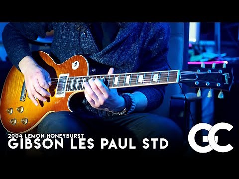 SHOULD YOU BUY A LES PAUL STANDARD? - 2004 Gibson Les Paul Standard Lemon Honeyburst Review & Demo