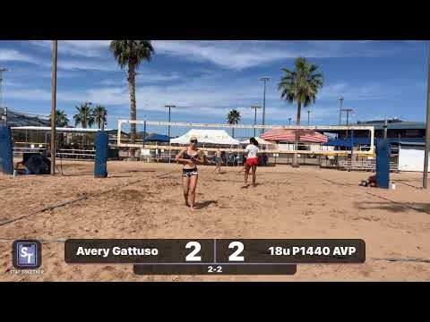 Avery Gattuso (Dune) vs 18u P1440 AVP Pool Play 2