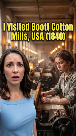 I Visited Boott Cotton Mills 1840 USA — Life Inside a Textile Factory 😳