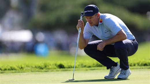 Justin Rose delivers a Tiger-like performance at Torrey Pines, leads by 6 shots