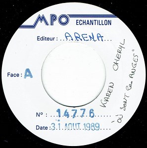 Karen Cheryl - Où Sont Les Anges