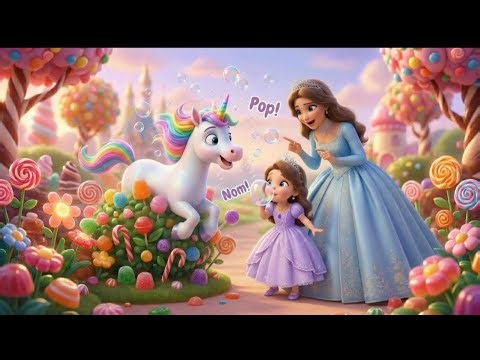 Princess Rina & Lily’s Magical Unicorn Adventure 🦄✨ | Funny Kids Cartoon Story | Baby Animation