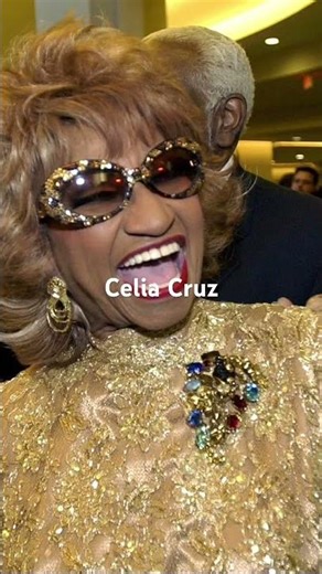 Celia Cruz was the legendary “Queen of Salsa,” known for her powerful voice and personality.