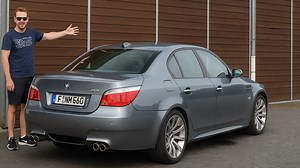 BMW E60 M5 V10 6-Speed Tested on the Road