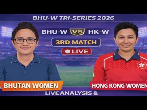 🔴 Live: Bhutan Women vs Hong Kong Women | Chat & dissection By Manishrkgamer