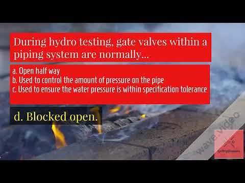FIRST FIVE PIPEFITTERS NCCER QUESTIONS AND ANSWERS#