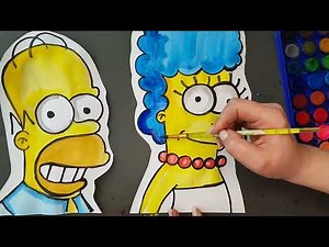 How to Draw Marge Simpson | The Simpsons | Step By Step Tutorial | Tutorial | ART-Domik