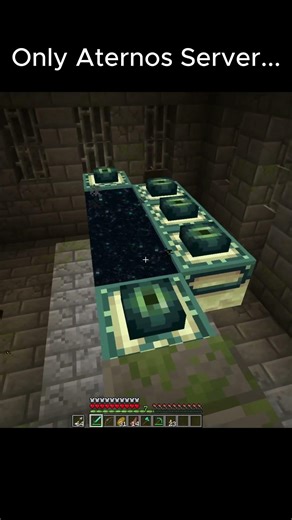 Only Aternos Server... #bug #minecraft #gamerbeyni
