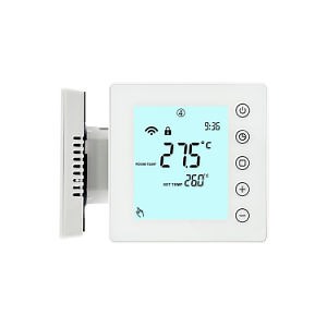 [Hot Item] Alexa Google Home Programmable Fcu Temperature Controller Water Heating Heater Smart Room WiFi Thermostat