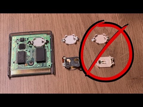 Installing Battery Holders in Game Boy / Game Boy Color Games (Tutorial)