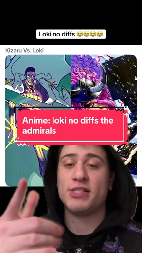 Loki No Diffs vs. Admirals in One Piece