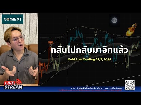 Live trading ทำไมโลเลหลายใจแบบนี้นะทอง (รอบดึก) 27/3/69