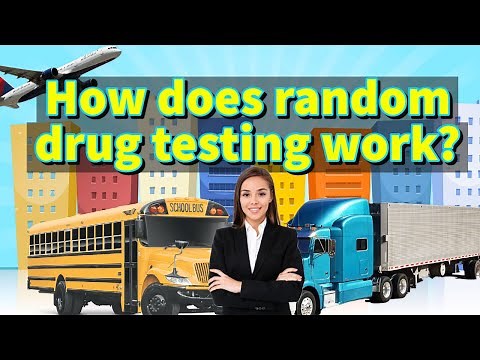 How does random drug testing work?