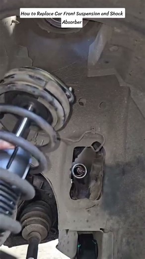 How to Replace Car Front Suspension and Shock Absorber