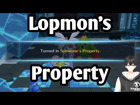 Digimon Story Cyber Sleuth: Complete Edition Playthrough Part 39 - Lopmon's Property