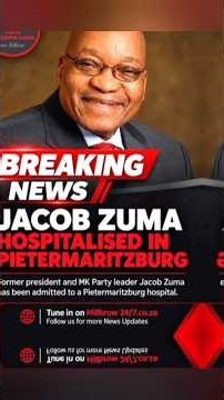 Zuma Secretly Recovering In Hospital and MKP is worried about Leadership Battles LGE