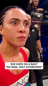 She Gets Starched Then Goes On A Rant 🥶😤 #MMA #Kickboxing #JiuJitsu | PFL MMA Live